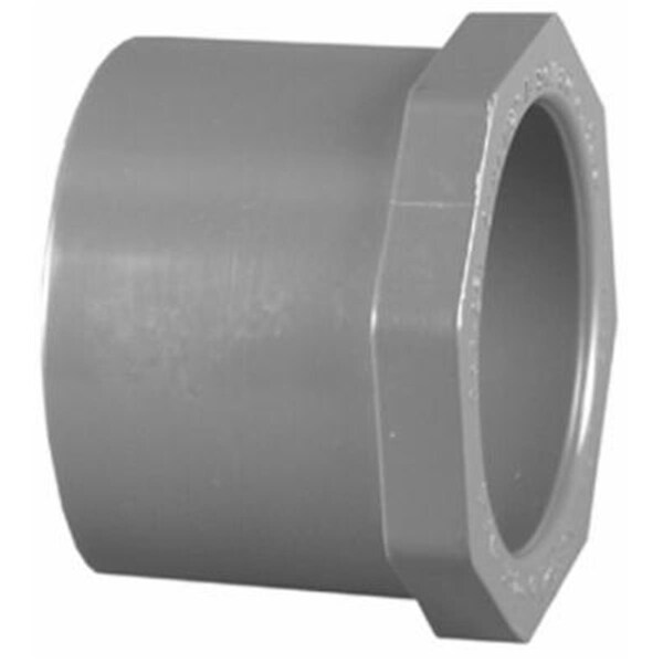 Charlotte Pipe And Foundry PVC 08107 3000HA 1.5 x 1.25 in. PVC Schedule 80 Spigot x Slip Bushing 584555 - main